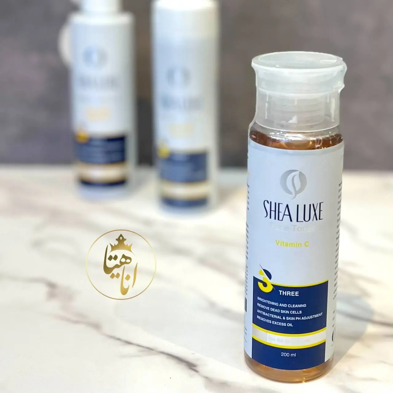 تونر پاک کننده و ابرسان SHEA LUXE