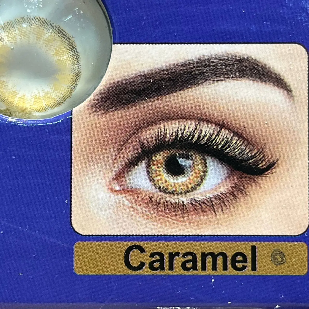لنز برند لاکی لوک caramel