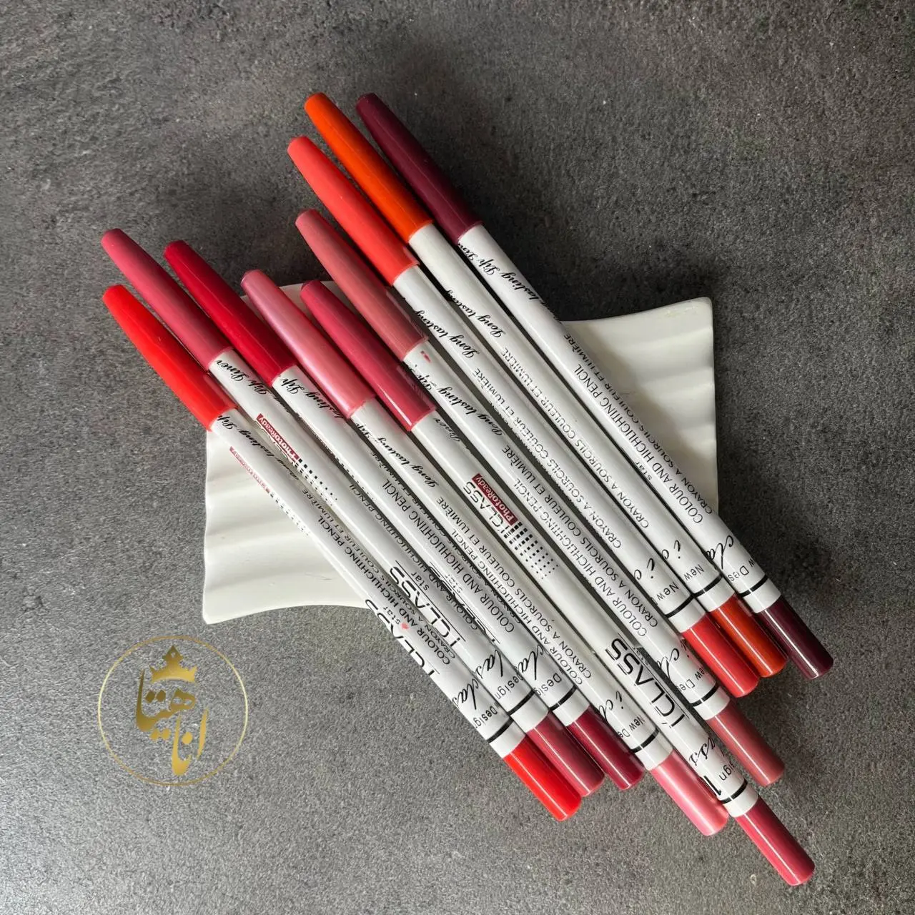 خط لب مدادی i class